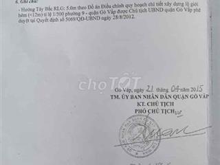 🏠 CHÍNH CHỦ CẦN BÁN NHÀ – PHƯỜNG THÔNG TÂY HỘI, GÒ VẤP