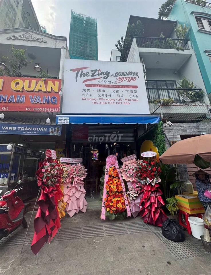CHO THUÊ NHÀ MẶT TIỀN 101 ĐỀ THÁM, Q1 – 4,2X18M – GIÁ 50TRIỆU