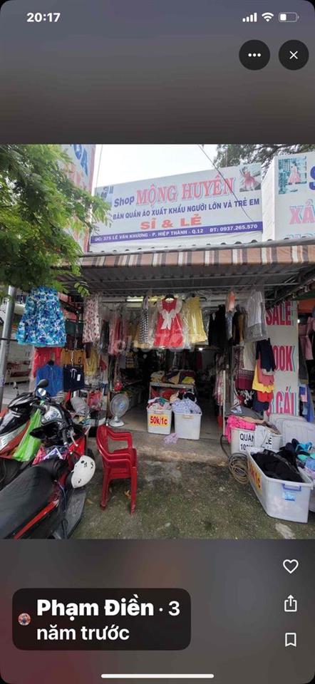 Bán nhà mặt tiền chính chủ