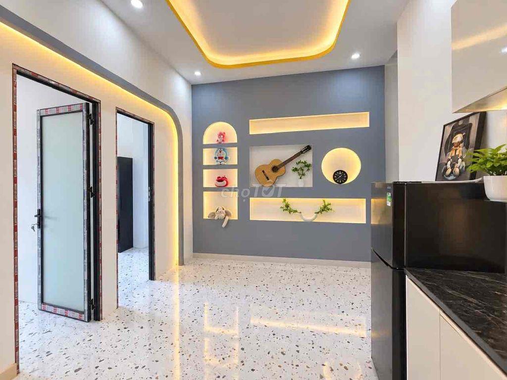 Thuê Căn Hộ 2PN 40m² Full Nội Thất Sang Xịn–Giá 10.5Tr–CMT8, Tân Bình