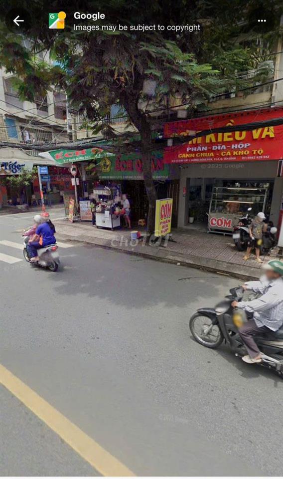 Cho thuê mặt bằng mặt tiền đường Đồng Đen, chung cư Bàu Cát 1