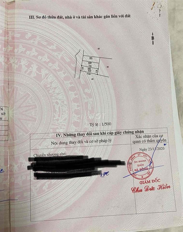 BÁN NHÀ TẠI HÀ ĐÔNG, SỔ ĐỎ CHÍNH CHỦ