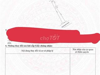 Chính chủ bán 100m full thổ cư .