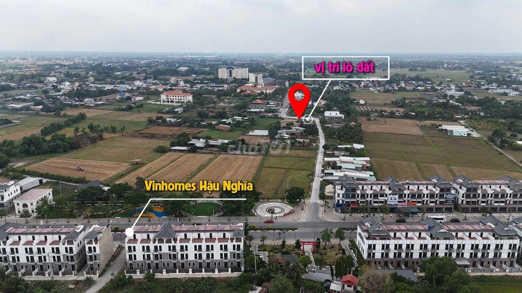 Đất FULL THỔ CƯ kế Vinhomes Hậu Nghĩa - 162,3 m2  - 2ty6