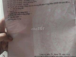 Cần bán nhà gần chợ hưng long ngay cổng chào 650triệu