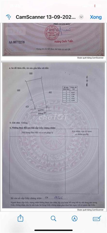 chính chủ bán không qua cò đất