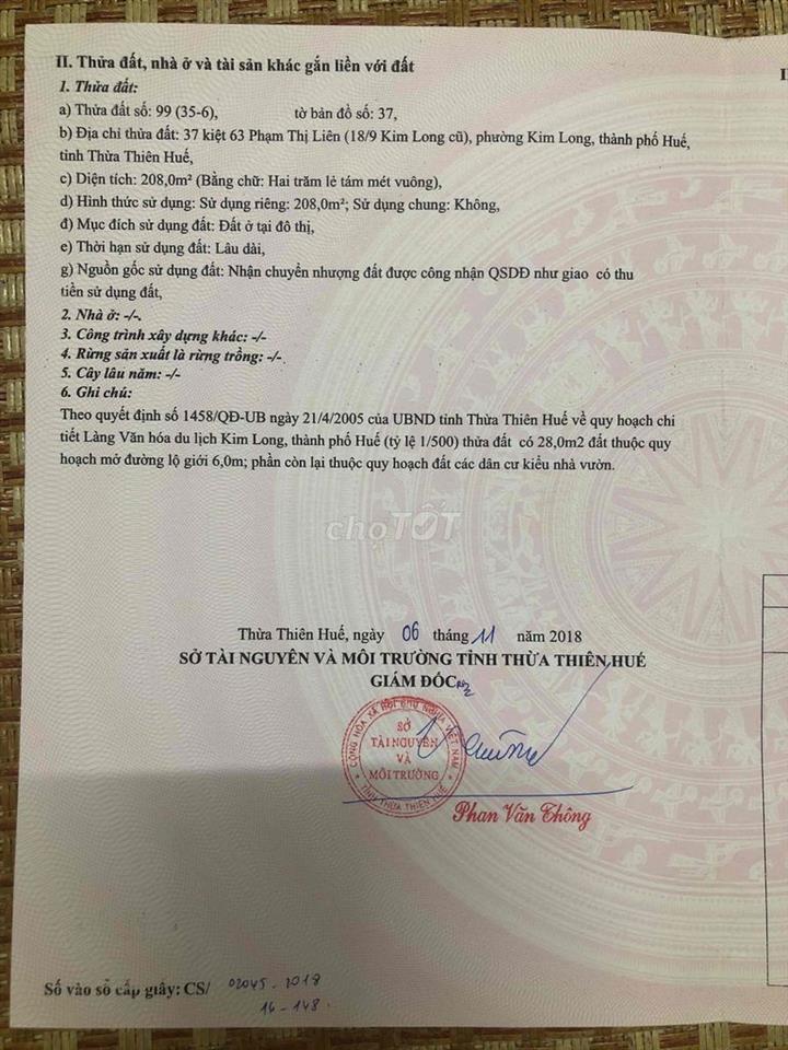 Đất biệt thự nhà vườn