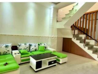 6.38 tỉ Hẻm xe hơi nhà 1 trệt 1 lầu, 58m2, QL13 gần khu Hồng Long
