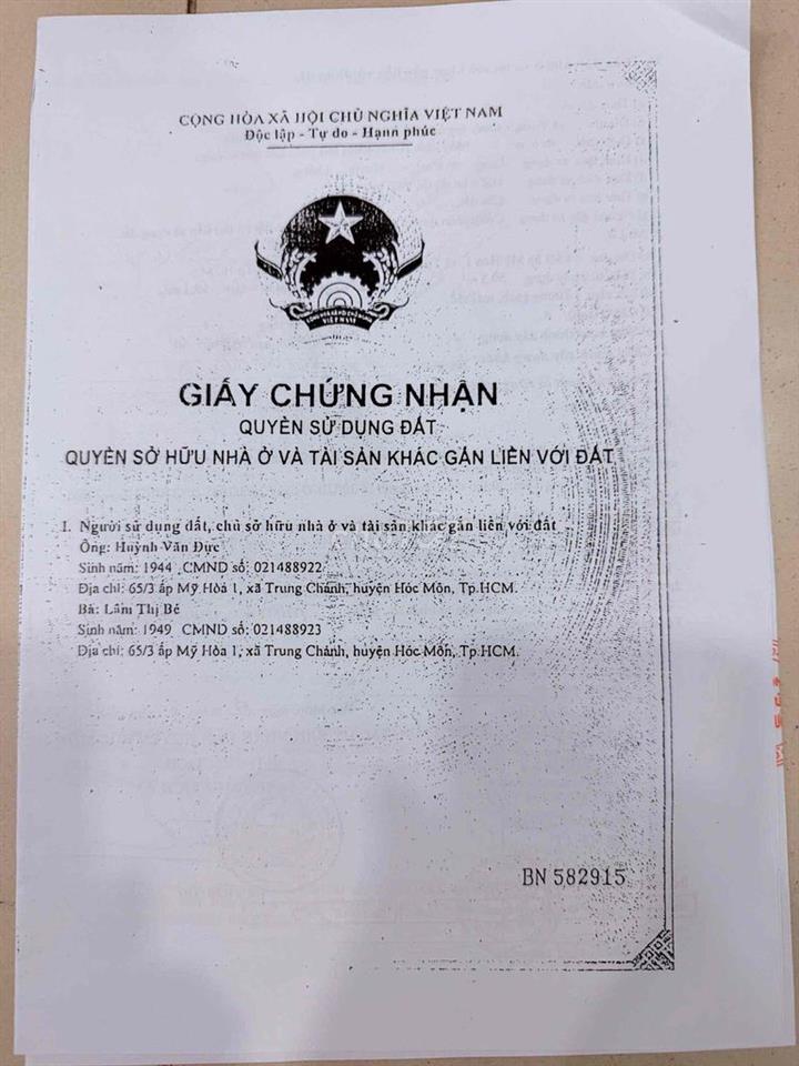BÁN NHÀ MẶT TIỀN ĐƯỜNG ĐỒNG TÂM