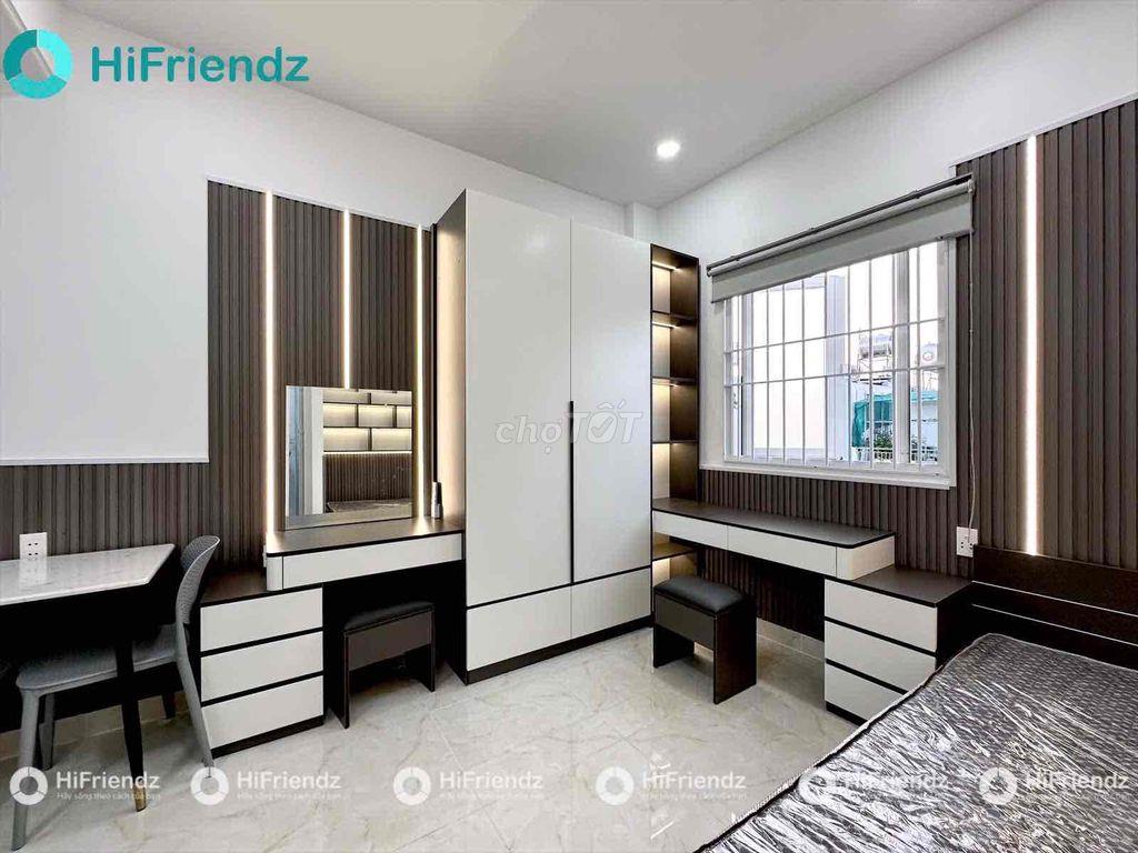 CĂN HỘ STUDIO STYLE TONE GỖ SANG TRỌNG – CỬA SỔ LỚN THOÁNG MÁT TẠI BẠC