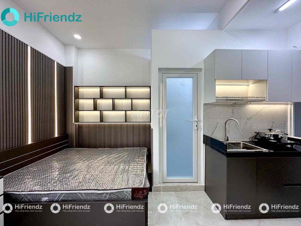 CĂN HỘ STUDIO STYLE TONE GỖ SANG TRỌNG – CỬA SỔ LỚN THOÁNG MÁT TẠI BẠC