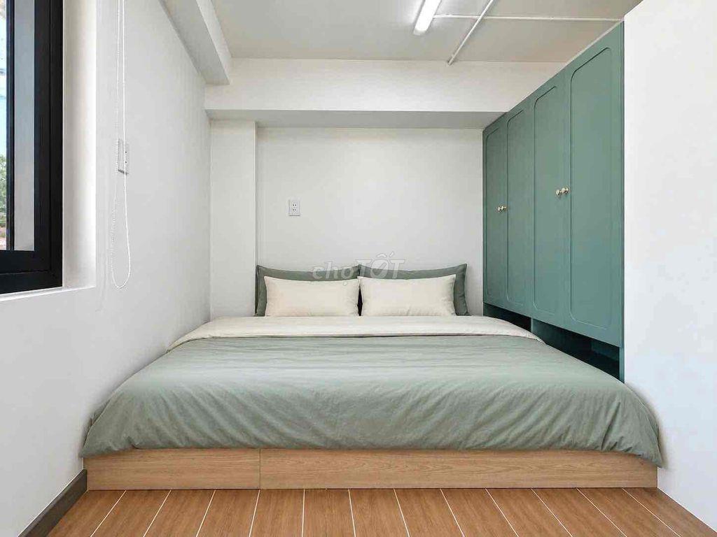 Căn hộ studio full nội thất xịn, có cửa sổ thoáng – Phan Huy Ích, Gò V