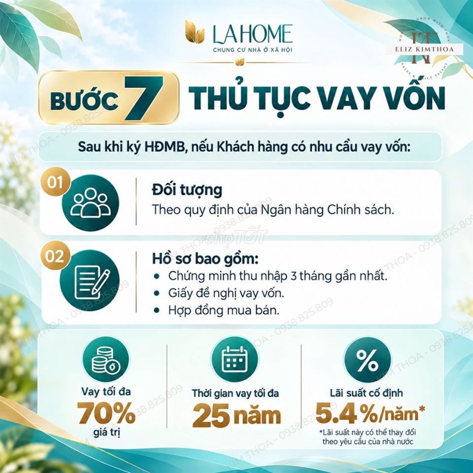 Nhà ở xã hội Long An - Từ 600tr/căn - T12/2026 giao nhà