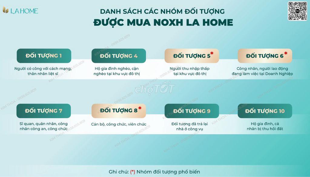 Nhà ở xã hội Long An - Từ 600tr/căn - T12/2026 giao nhà