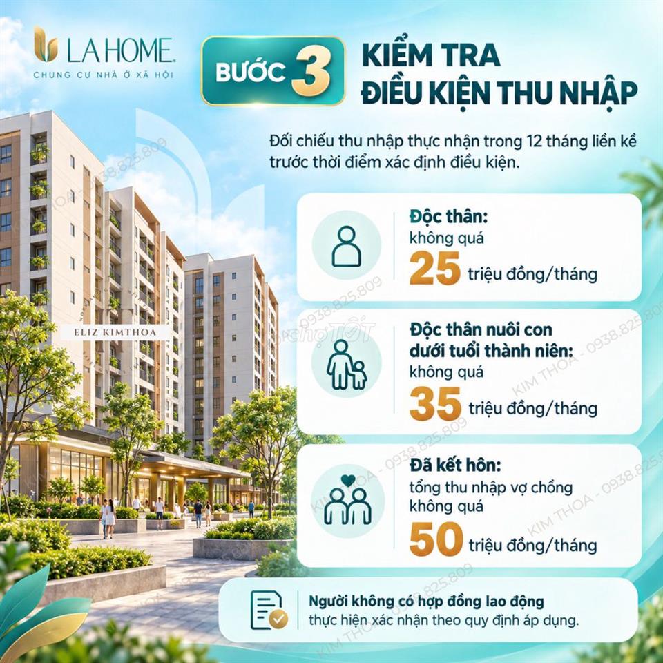 Nhà ở xã hội Long An - Từ 600tr/căn - T12/2026 giao nhà