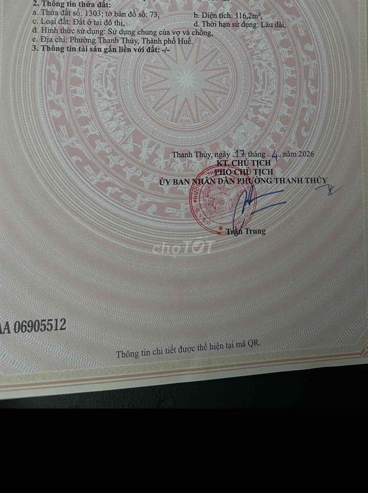 chính chủ cần bán gấp