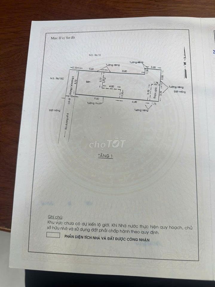 Bán nhà giá mềm lấy vốn làm ăn