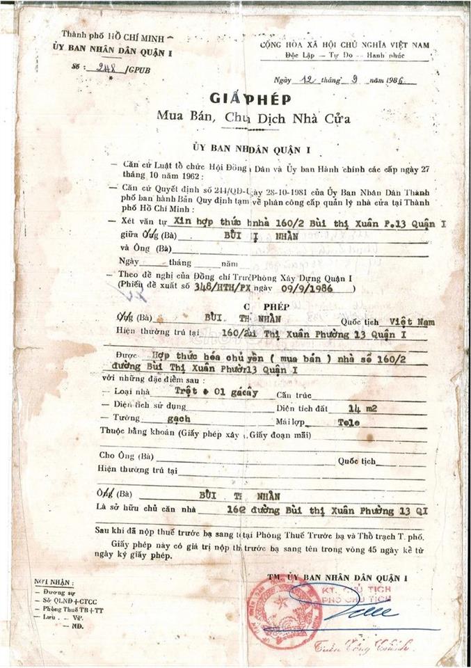BÁN GẤP NHÀ