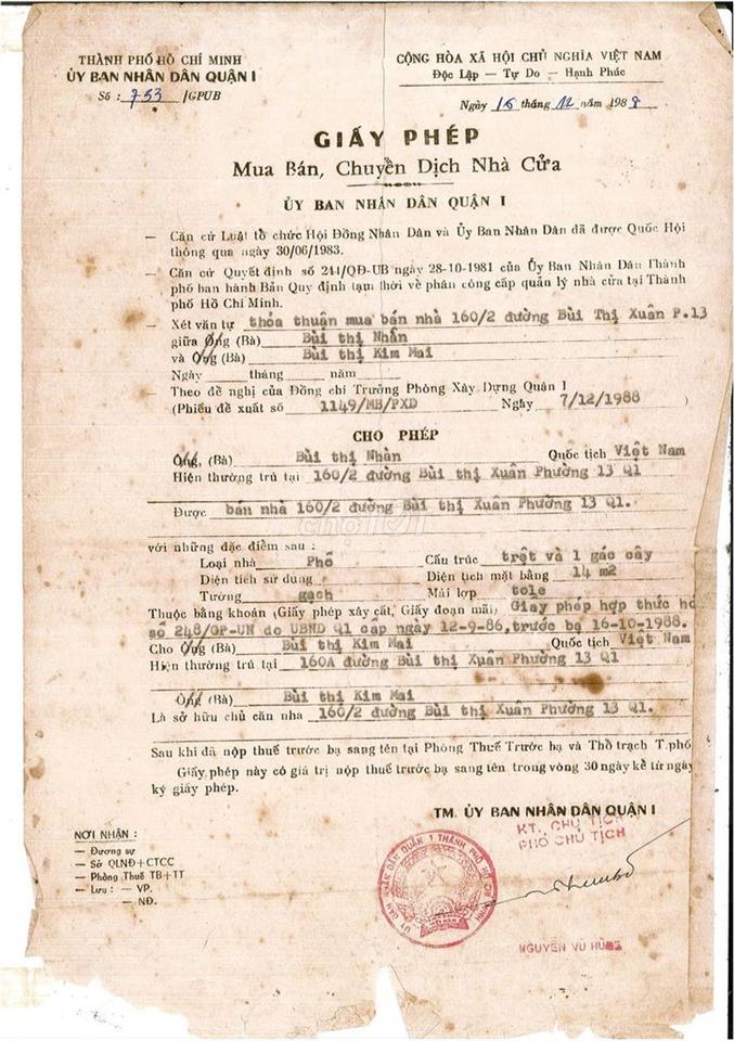 BÁN GẤP NHÀ