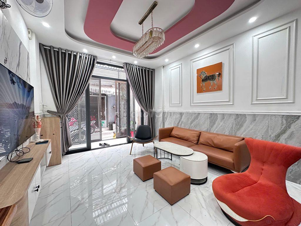 Nhà NC Quang Trung 4x14m 1 Trệt 1 Lầu 3 Phòng Ngủ Full Nội Thất