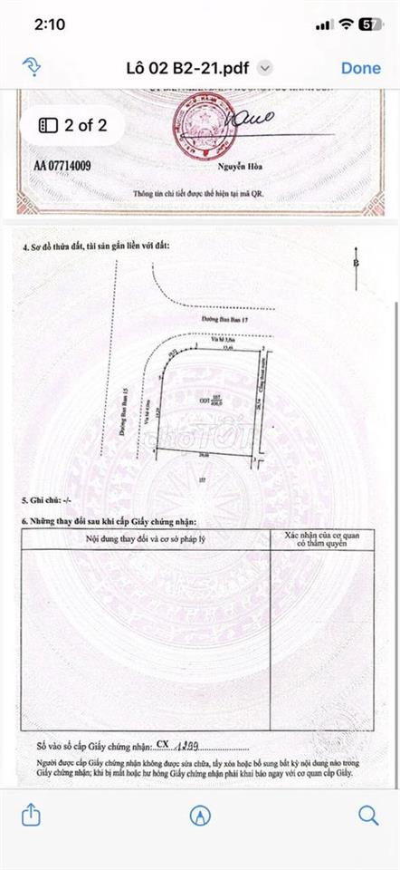 Đất rộng lô góc Bá Tùng- Ngũ Hành Sơn cho thuê