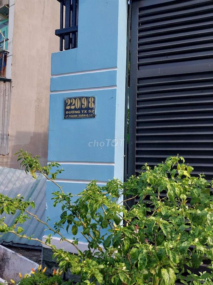Nhà 1 trệt 1 lầu, Thạnh Xuân, Q12