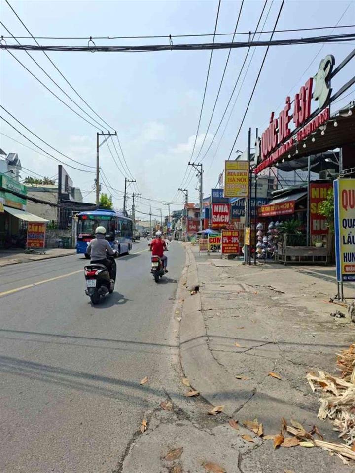 Đất Thổ Cư 4,5×24m mặt tiền Thạnh Xuân 16 ngay ngã 4 Ga,giáp Gò Vấp