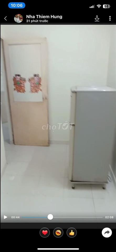 Phòng gần Đại Học Công Nghiệp,chợ GV,công viên Gia Định (Ưu tiên Nam)
