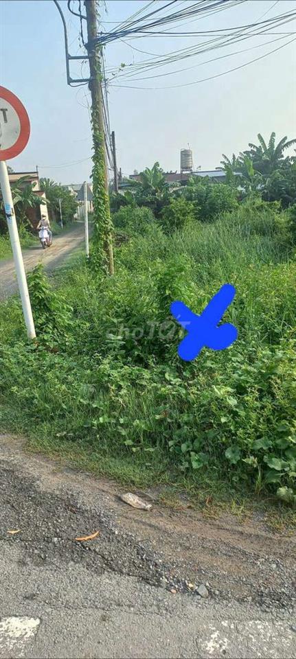 BÁN ĐẤT 2 MẶT TIỀN ĐƯỜNG NGUYÊN VĂN KHẠ.6,5×25M, THỔ CƯ 100%,SHR.