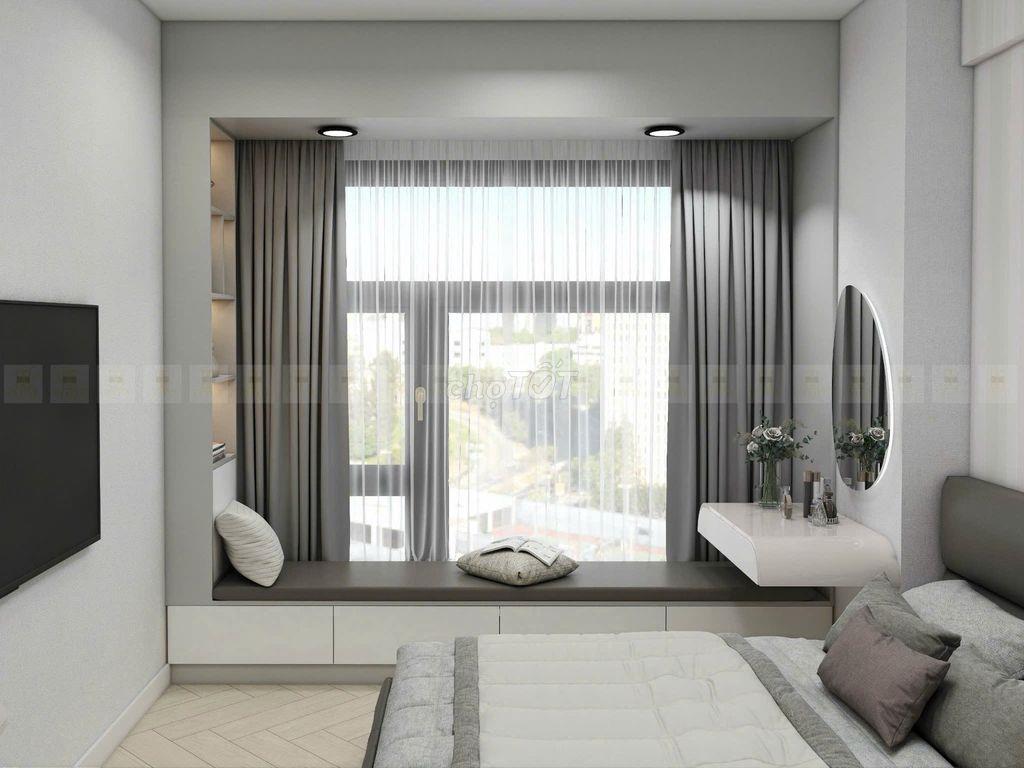 Cho thuê căn hộ The Antonia, PMH Q7, 77m2, 2PN, 2WC, Giá 25tr/thang.