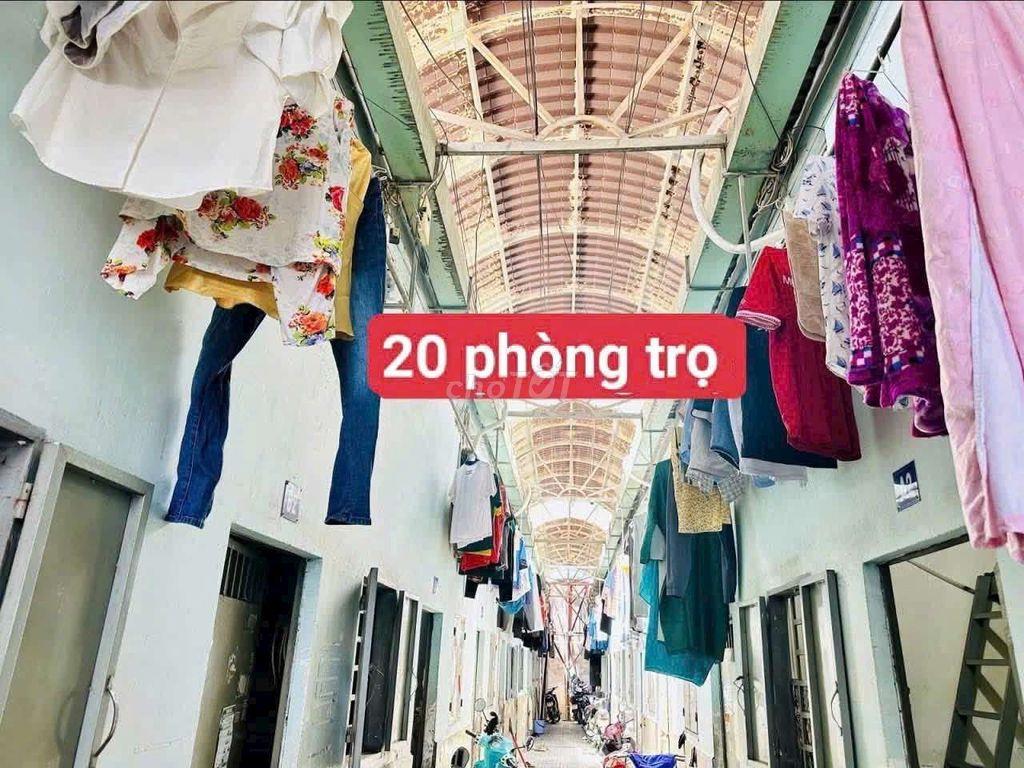 Q12, CẦN BÁN  MTKD GỒM 2 KIOT VÀ 20 PHOG TRỌ FUL, THU NHÂP 50TRIEU/TH