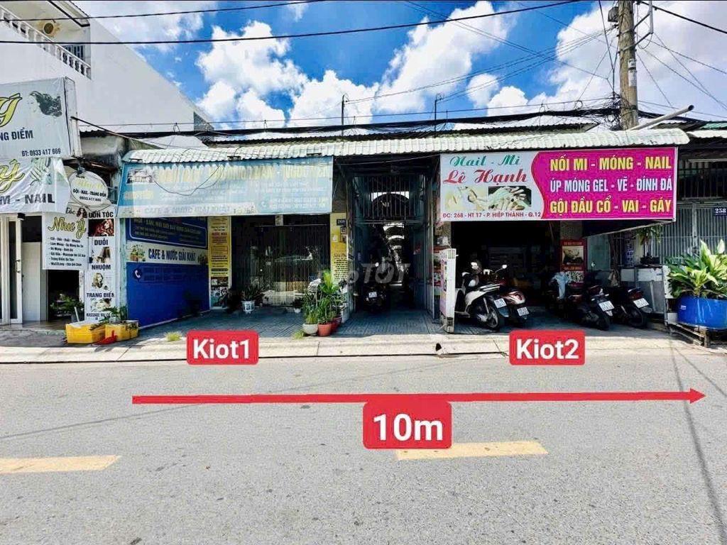 Q12, CẦN BÁN  MTKD GỒM 2 KIOT VÀ 20 PHOG TRỌ FUL, THU NHÂP 50TRIEU/TH