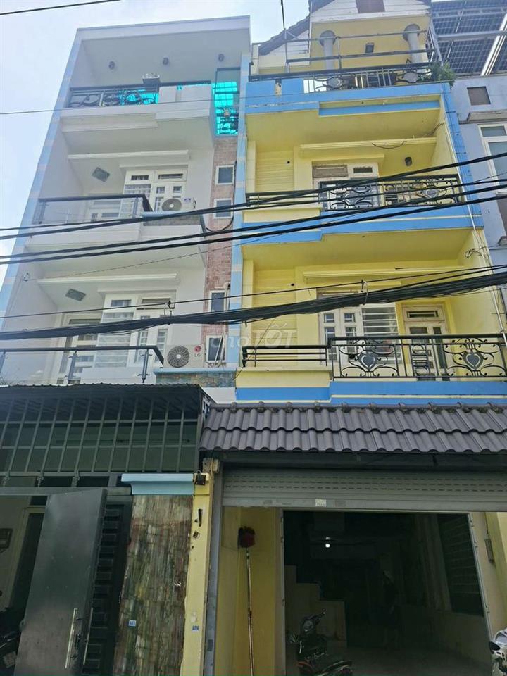 HẺM XE TẢI 10M 1 TRỤC THÔNG QUANG TRUNG P.14 GÒ VẤP - 4.5X18M - 4 TẦNG