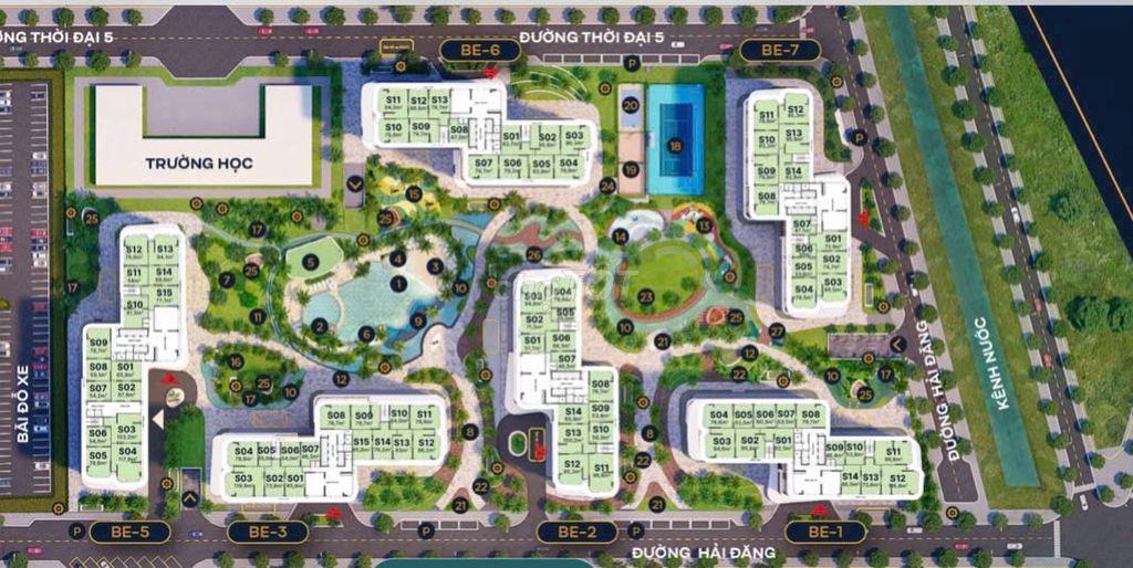 Bán Shophouse Căn Góc The Beverly Vinhomes Grand Park 78,5m -11,3 Tỷ