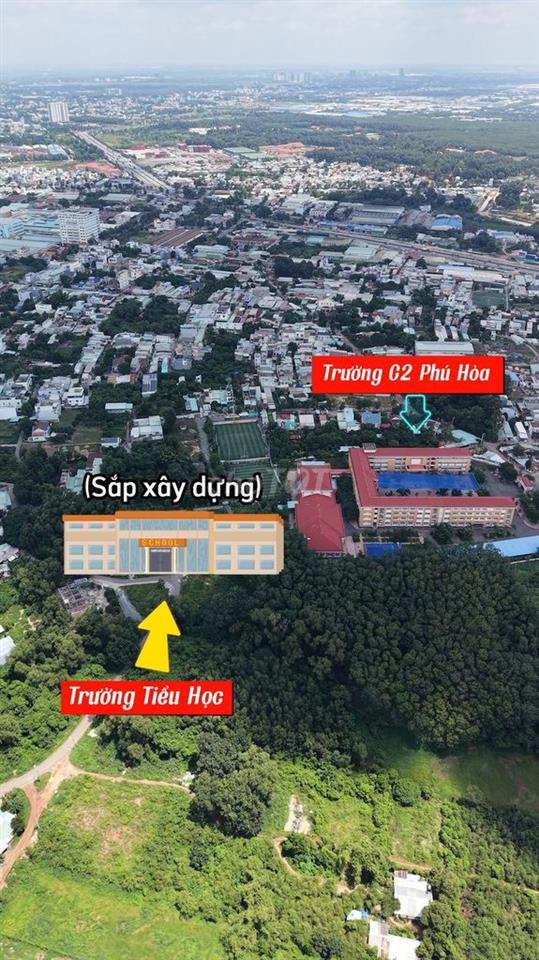 BÁN GẤP! gần Vành đai 3 Phú Hòa – 11,7Tr/m²!