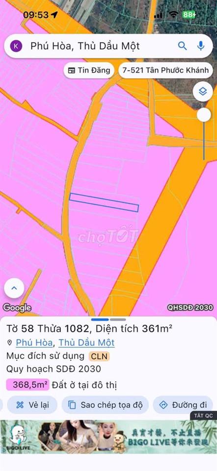BÁN GẤP! gần Vành đai 3 Phú Hòa – 11,7Tr/m²!