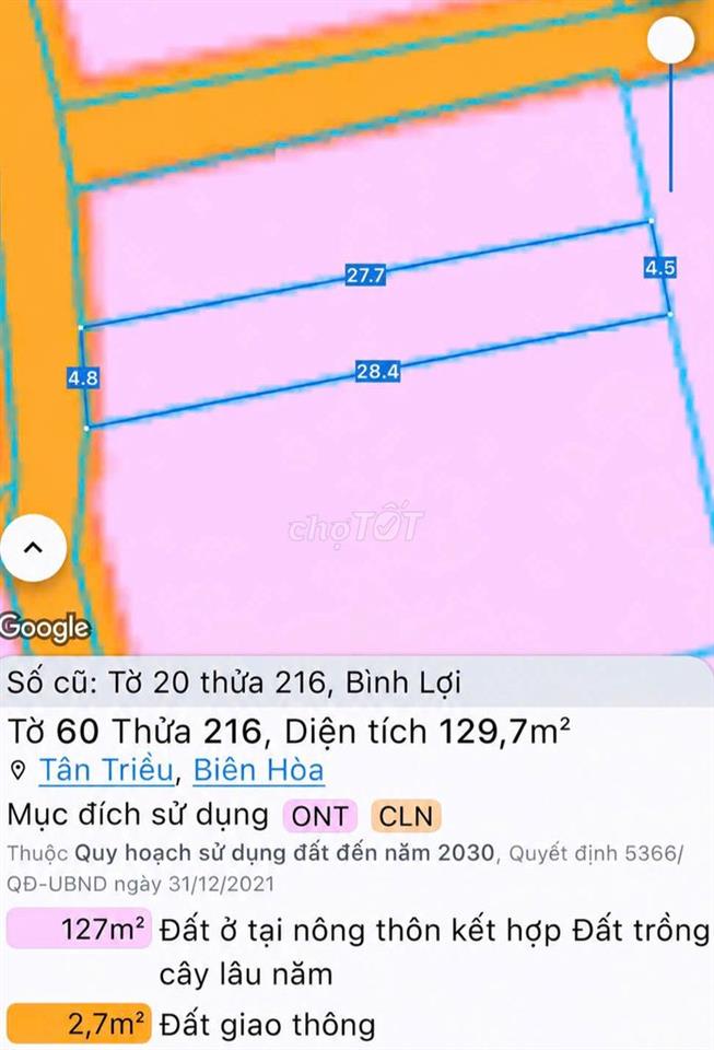 Chính chủ bán nhà cấp 4 gần cầu Bạch Đằng 2 giáp ranh TP. HCM mới