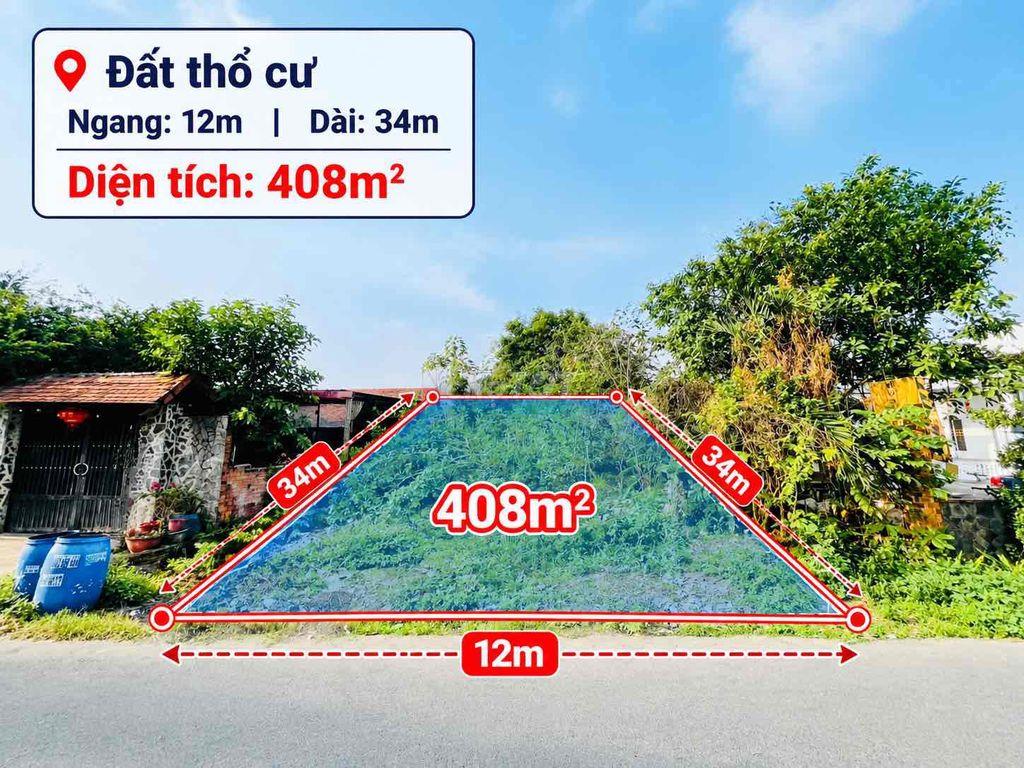 CHỦ NGỘP CẦN BÁN NHANH ĐẤT 408,5M' GẦN CHỢ VIỆT KIỀU,CỦ CHI