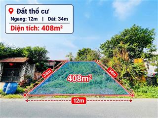 CHỦ NGỘP CẦN BÁN NHANH ĐẤT 408,5M' GẦN CHỢ VIỆT KIỀU,CỦ CHI