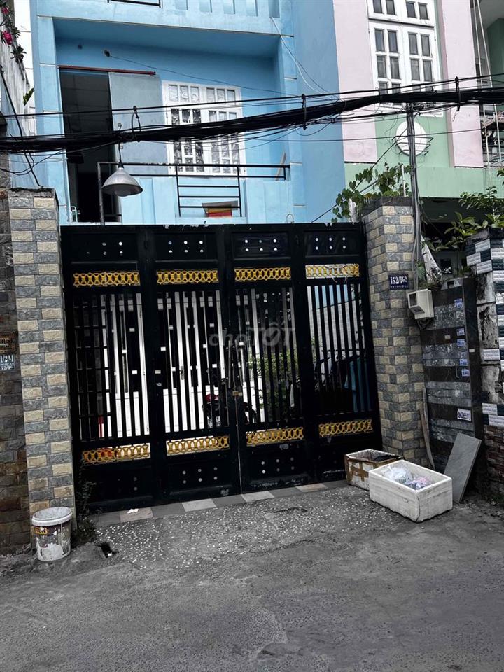 Cho thuê nhà nguyên căn 154m2-  6PN hẻm ô tô Tân Thới Hiệp Q12