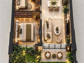 ĐỘC NHẤT - CĂN HỘ SÂN VƯỜN KẾ SÔNG KỀ BIỂN 80M2 CHỈ 2.648 TỶ