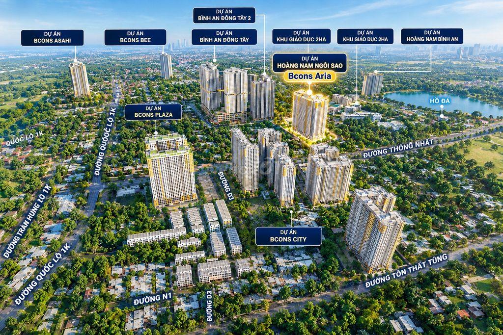 Dự án Bcons Aria