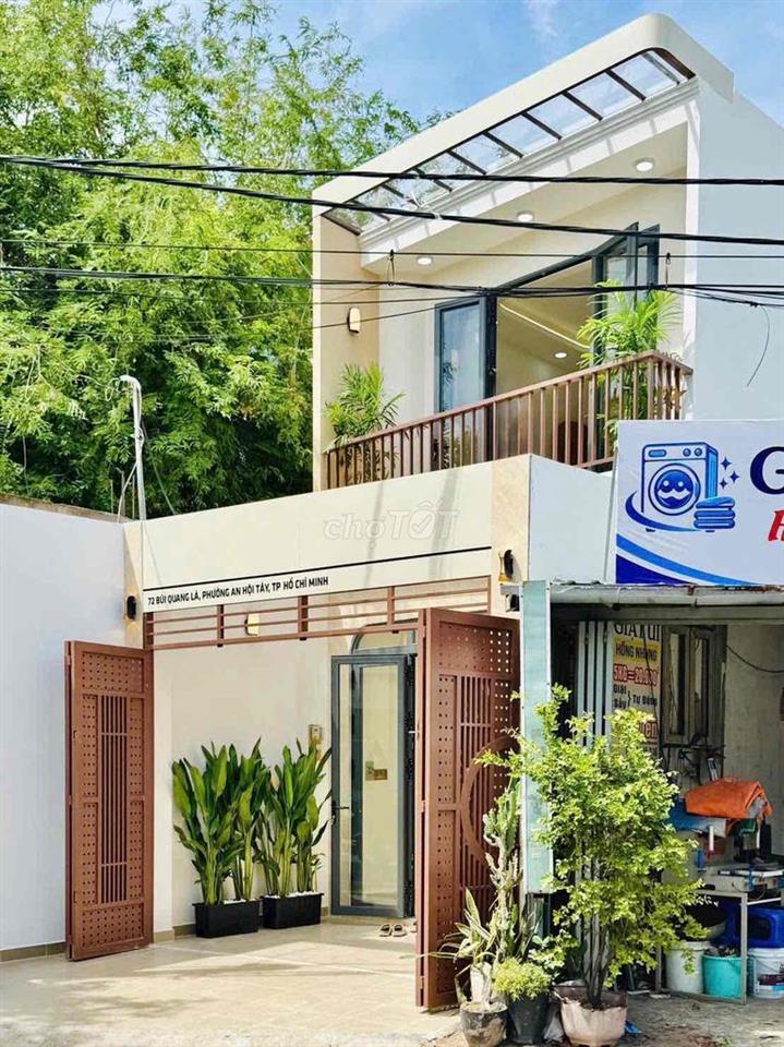 100m2  2 Mặt tiền Bùi Quang Là Gò vấp