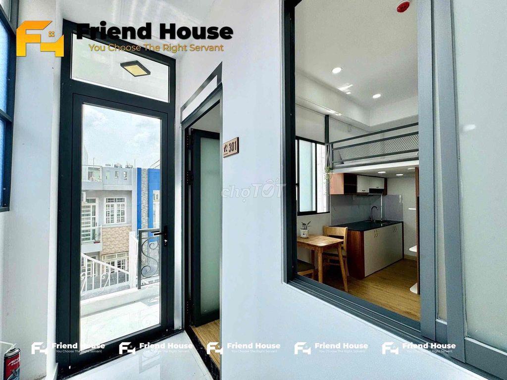 Cho thuê duplex cửa sổ trời nằm ở Phan Văn Trị - Gò Vấp