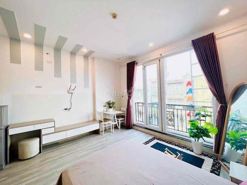 Cho thuê studio bancol nằm ở Thống Nhất - Gò Vấp
