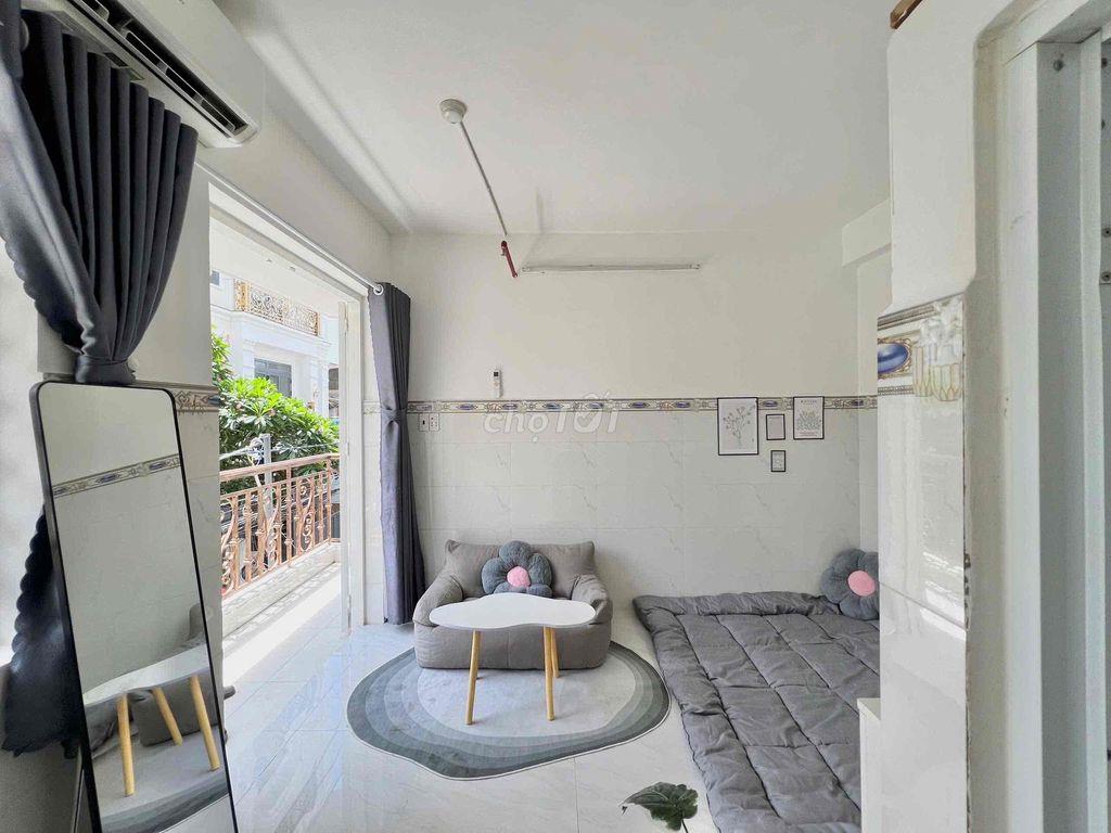 Cho thuê Studio - Nguyễn Oanh ban công thoáng mát