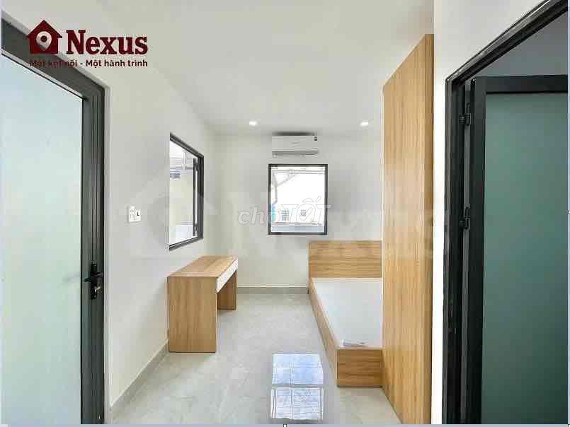 Cho thuê căn hộ full nội thất Studio Ban công 165 Nguyễn Thái Sơn (Gò