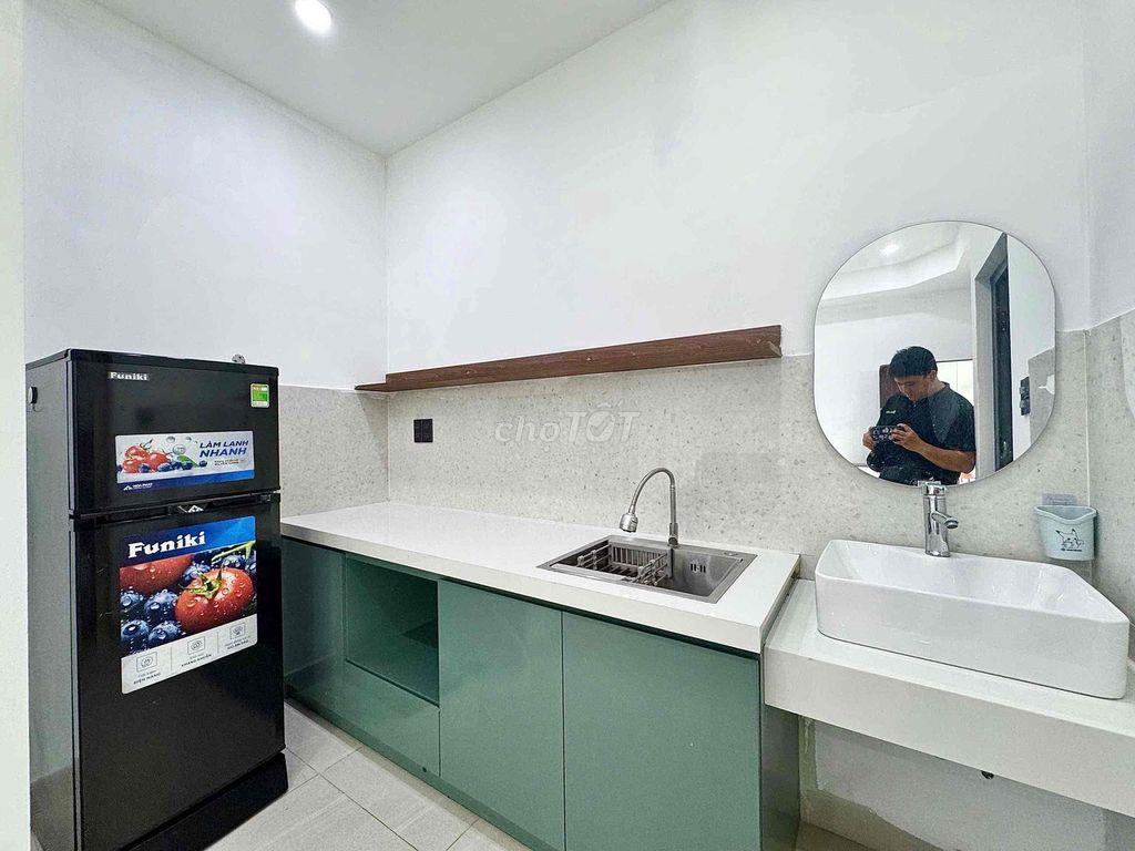 cho thuê căn studio cửa sổ trời, gần Emart Phan Văn Trị