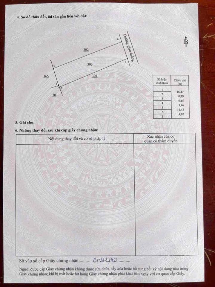 bán đất phường Hiệp Hòa giá 3 tỷ 3