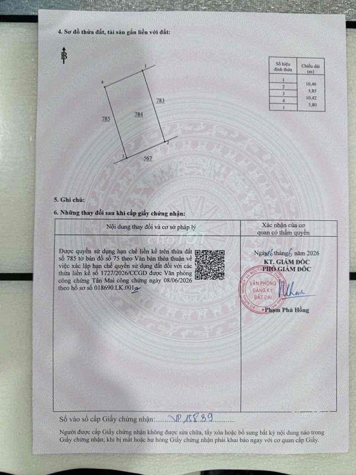 bán đất phường bửu long giá 1550